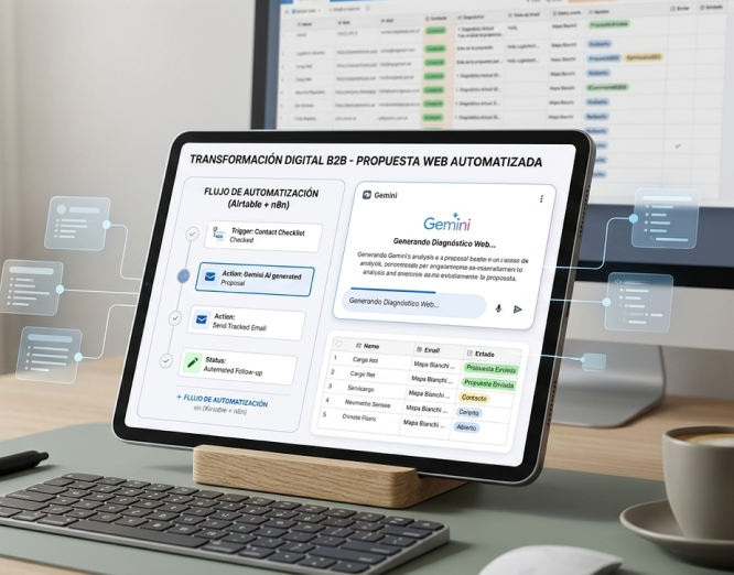 Prospección 4.0: Cómo diseñé un sistema de auditoría y envío masivo (pero personalizado)
